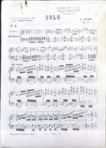 Trois Solo pour Flûte avec accompagnement de Piano par C. Ciardi. No. 3, op. 126.